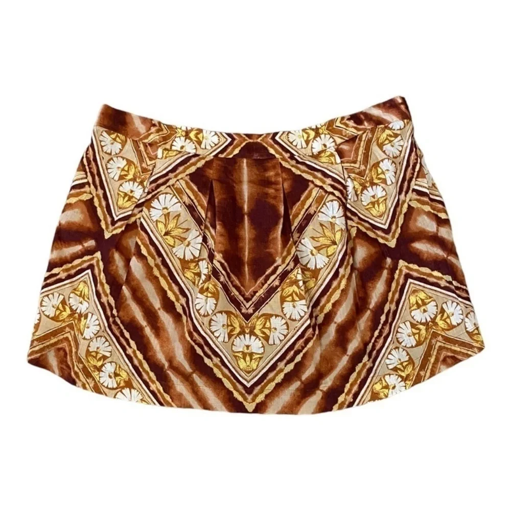 NWT FREE PEOPLE KENDRA PRINTED TOP Size XL